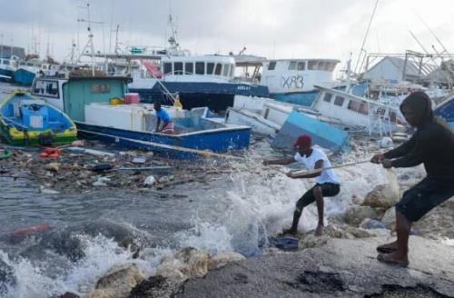 طوفان مخرب بریل در جزایر کارائیب