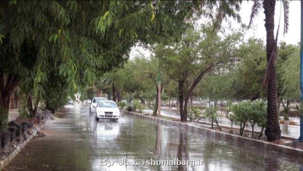 رگبارورعدوبرق در جنوب کشور