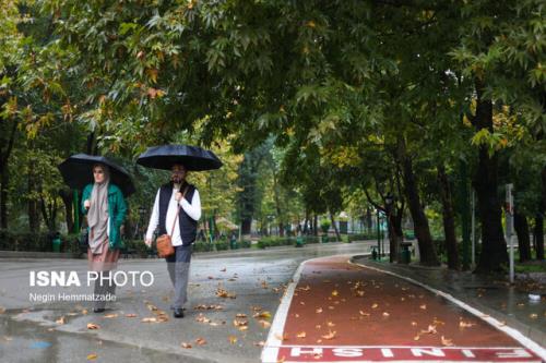 بارش باران در تهران از امشب