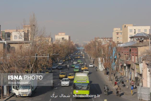 افزایش آلودگی هوای تهران همزمان با بازگشایی مدارس